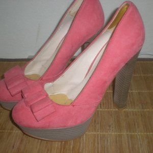 ROMANTICSOLES  Brand  Heels   Pink    Size 8M